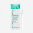 Peter Thomas Roth Even Smoother Instant Reveal Facial Peel package with turquoise and white design and one white cotton swab 