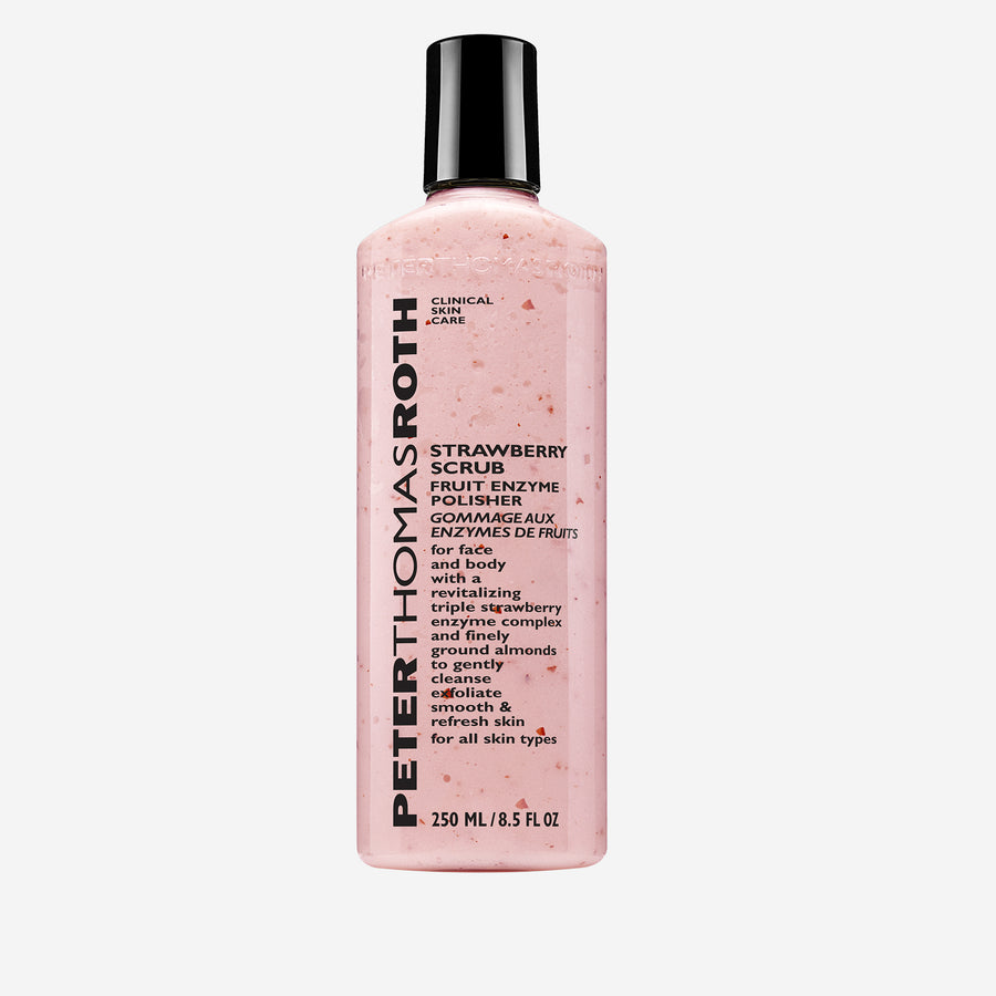Strawberry Scrub Fruit Enzyme Polisher|250 ml / 8.5 fl oz